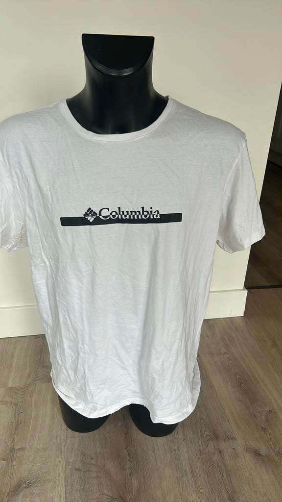 Columbia shirt XL heren wit, Kleding | Heren, T-shirts, Ophalen of Verzenden, Zo goed als nieuw, Maat 56/58 (XL), Wit
