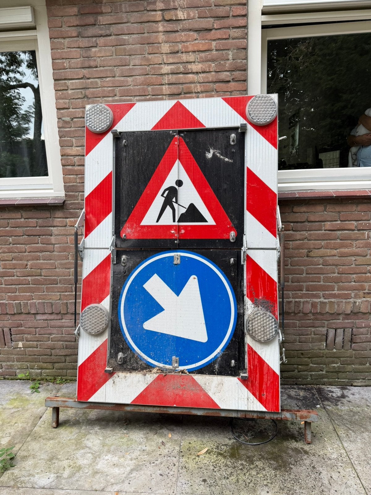 Actieraam, actieframe, verkeersbord, verkeer, Ophalen
