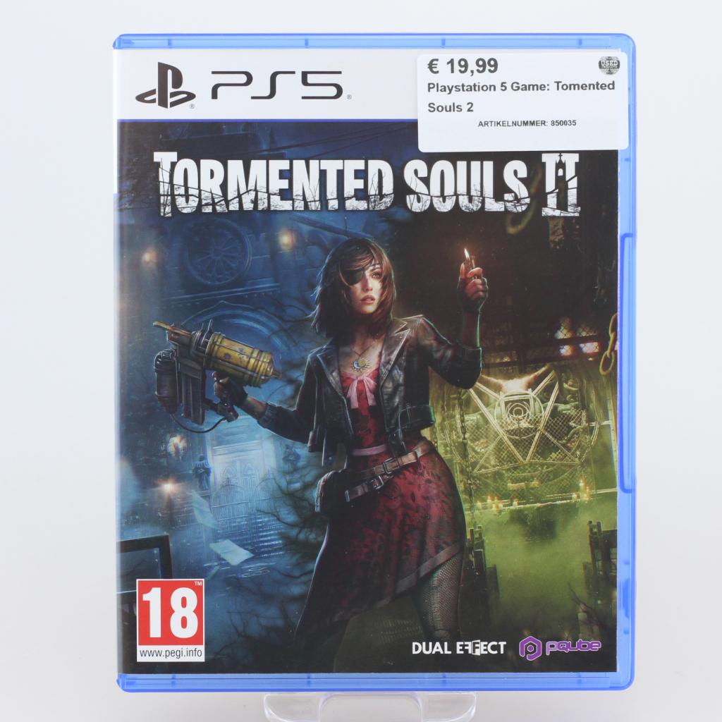 Playstation 5 Game: Tomented Souls 2, Playstation, Zo goed als nieuw, Support@playstation.com, 2207 Bridgepointe Parkway
San Mateo, CA 94404
United States