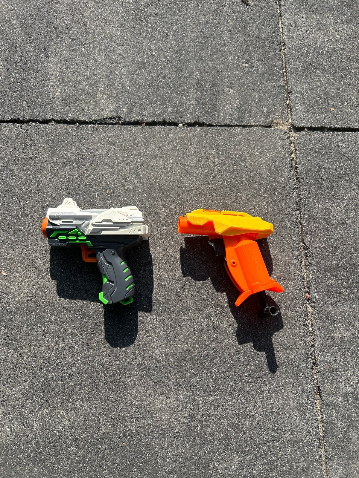2 mini Nerf’s, Ophalen, Gebruikt