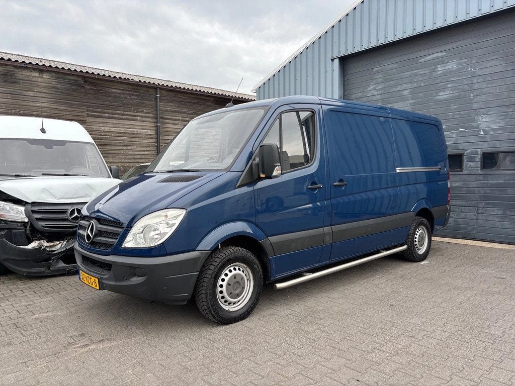 Mercedes-Benz Sprinter 209 CDI L2 H1 Trekhaak 2 Schuifdeuren, Auto's, Bestelauto's, Gebruikt, 4 cilinders, Blauw, Mercedes-Benz