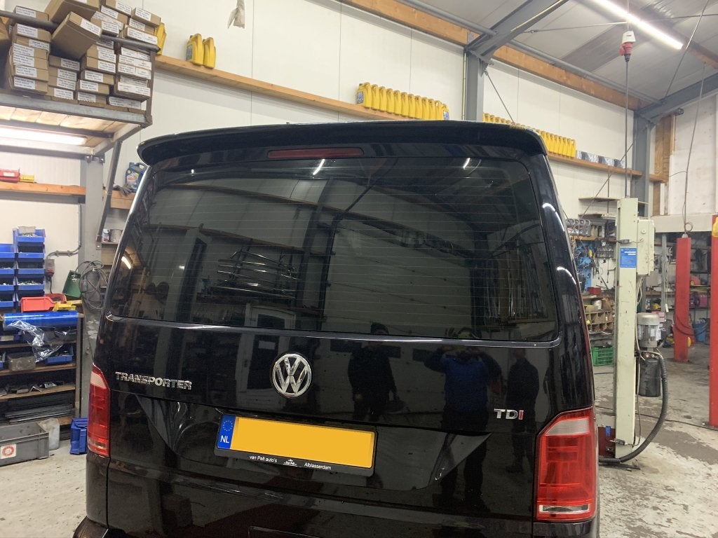 VW T5 T6 Klepspoiler in zwart, Niet ingevuld, Niet ingevuld, Niet ingevuld