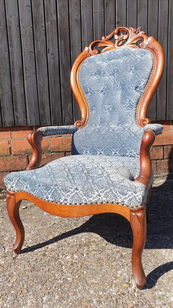 Barok fauteuil, Ophalen