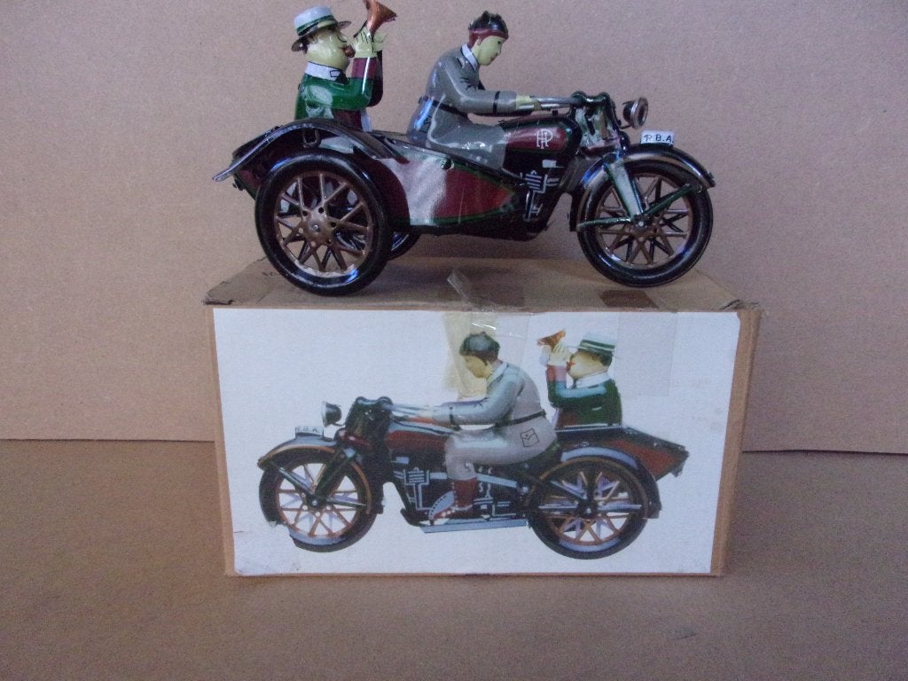 Blikken Opwind Motorfiets + Sleutel  (Nog Nieuw in Doos), Ophalen of Verzenden