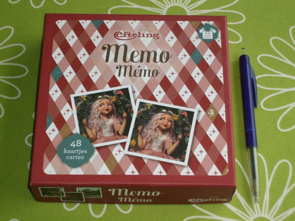 Efteling Memory spel, Een of twee spelers, Ophalen of Verzenden, Zo goed als nieuw