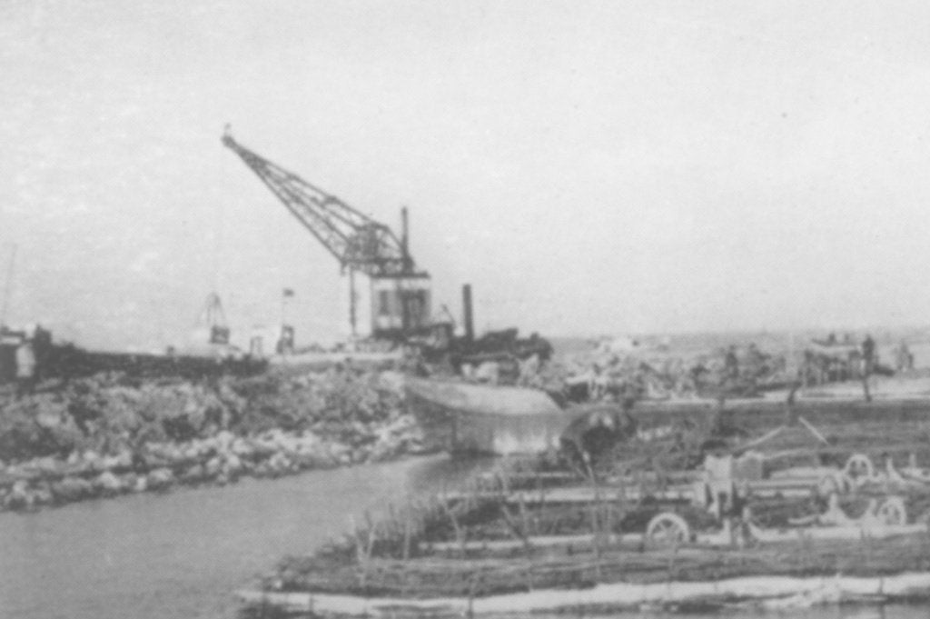 939980 Zuiderzeewerken Kaagstukken sleepboot  Onbeschreven, Ophalen of Verzenden, 1960 tot 1980, Ongelopen, Gelderland