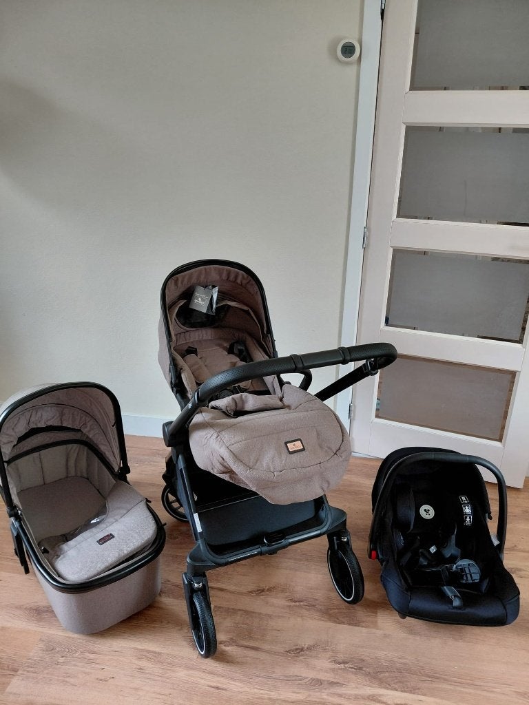 Nieuwe Lorelli Reya combi-kinderwagen met autostoel, Nieuw, Duowagen, Combiwagen, Ophalen