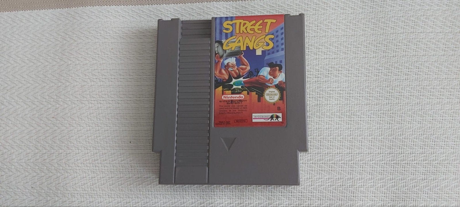 Street Gangs (River City Ransom) NES - Klassieke Beat 'em up, Gebruikt, Vechten, 2 spelers, Eén computer