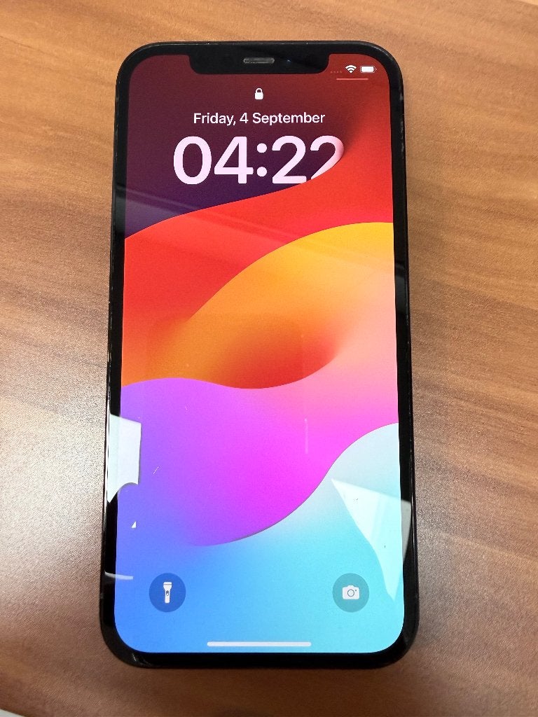 iPhone 12 Pro 256GB grafiet - simlockvrij, batterij 81%, Telecommunicatie, 256 GB, Gebruikt, Zwart, 81 %