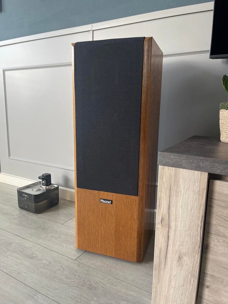 Magnat Zero 6 Luidsprekers - Vintage HiFi, Audio, Tv en Foto, Luidsprekers, Gebruikt, Front, Rear of Stereo speakers, 120 watt of meer