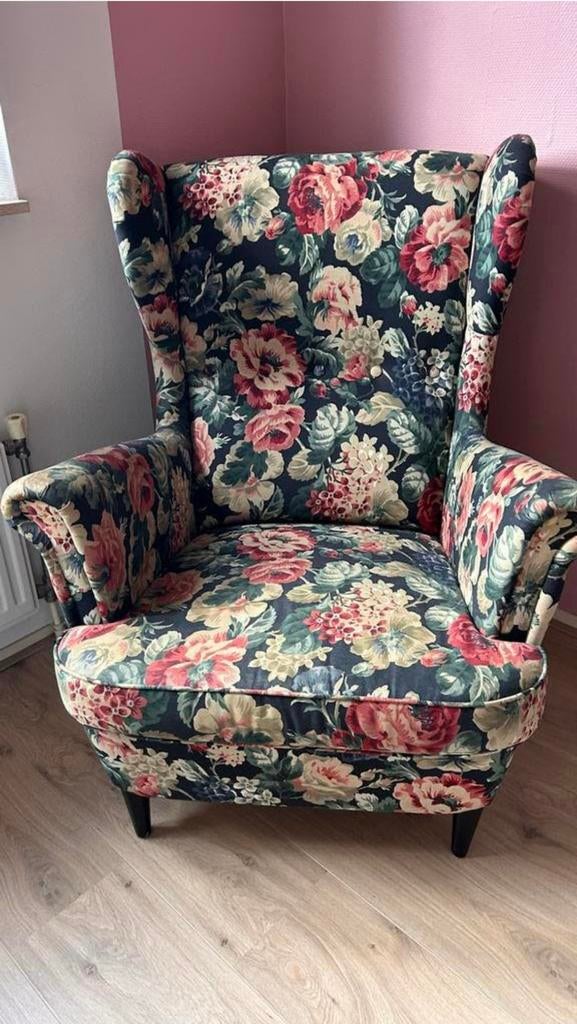 Strandmon fauteuil IKEA, Ophalen, Gebruikt, 75 tot 100 cm, Stof