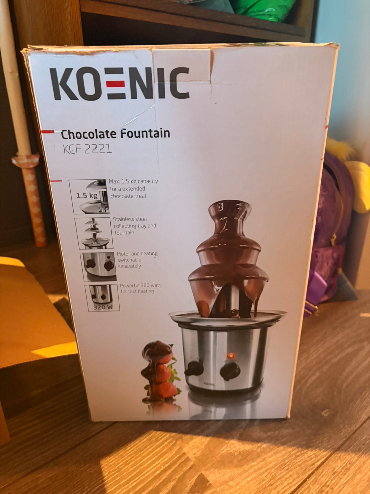 chocolade fontein, Ophalen of Verzenden, Zo goed als nieuw