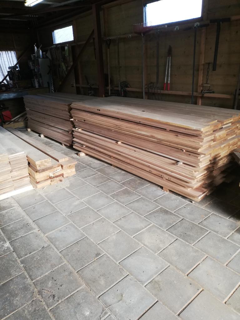 Eiken planken te koop., Doe-het-zelf en Verbouw, Hout en Planken, 25 tot 50 mm, Eiken, Nieuw, Ophalen of Verzenden