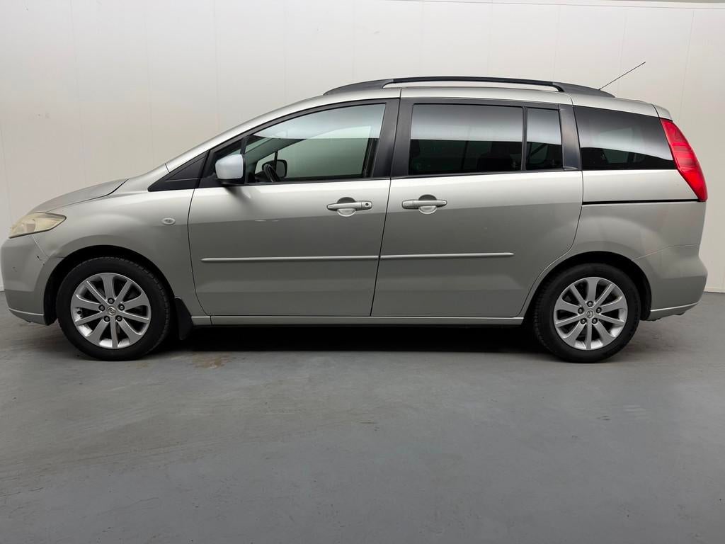 Mazda 5 1.8 Touring # 7-persoons # Airco # el ramen, Gebruikt, 1370 kg, 4 cilinders, Handgeschakeld