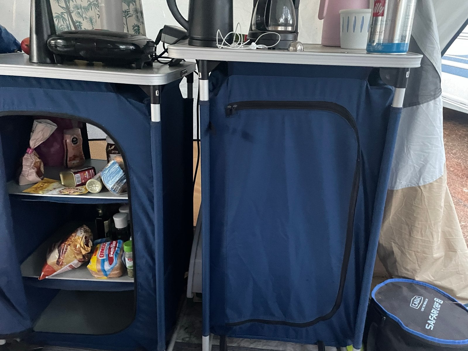 2 Campingkasten - Handig en Compact voor op de Camping, Ophalen, Gebruikt