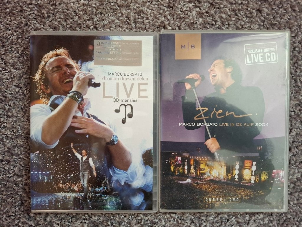 dvd's Marco Borsato Dromen durven delen/Zien live in de Kuip, Alle leeftijden, Ophalen of Verzenden, Zo goed als nieuw