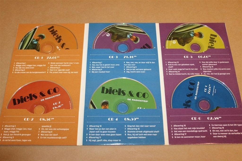 Biels & Co — AVRO Hoorspel 1971 op 6 CDs met Ko van Dijk, Ophalen of Verzenden
