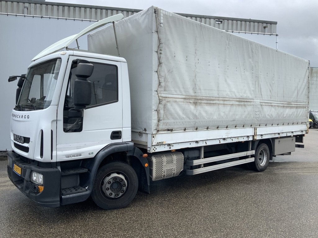 Iveco 120E28 Automaat Zeilwagen & Laadklep Airco Lucht Gevee, Auto's, Automaat, Stof, 281 pk, Euro 6