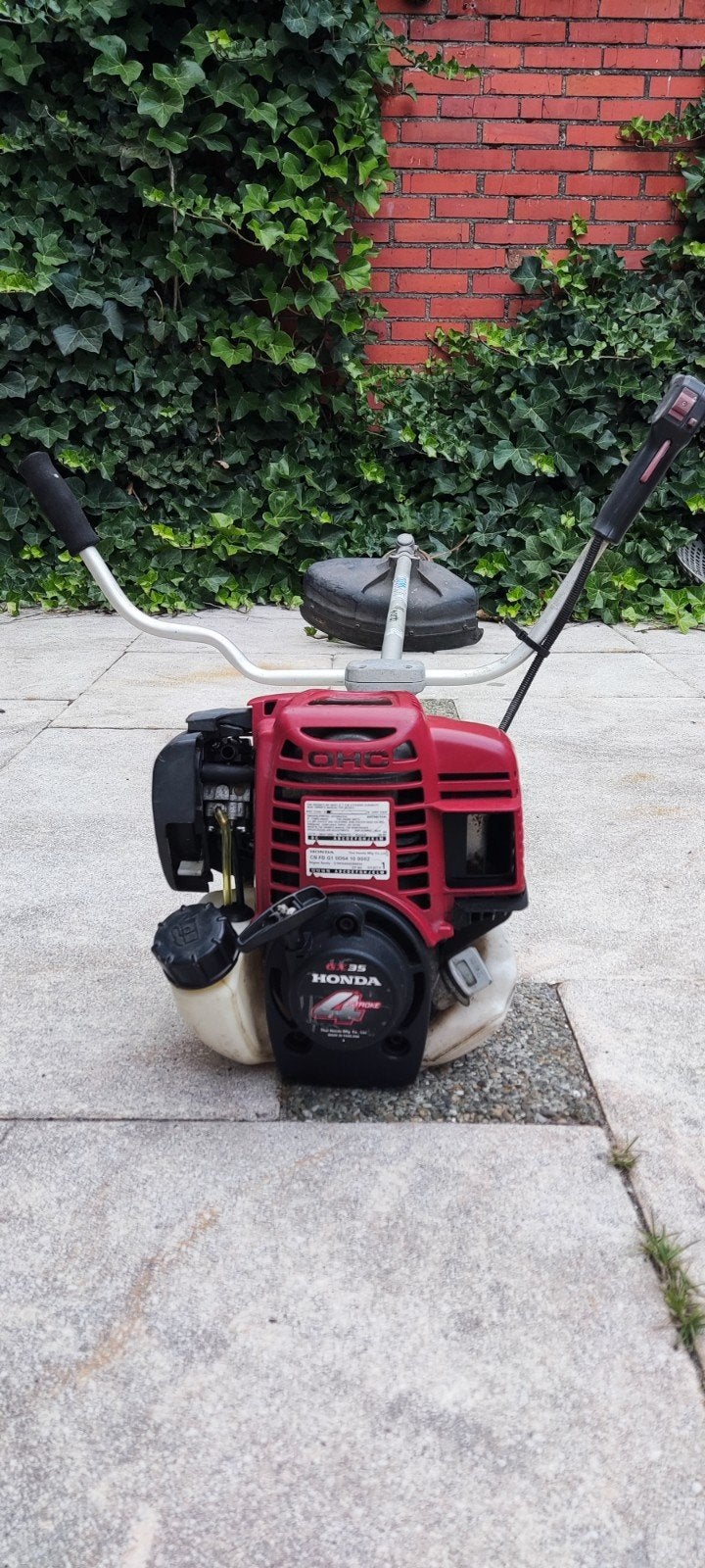 Honda GX 35 Bosmaaier, Ophalen, Benzine