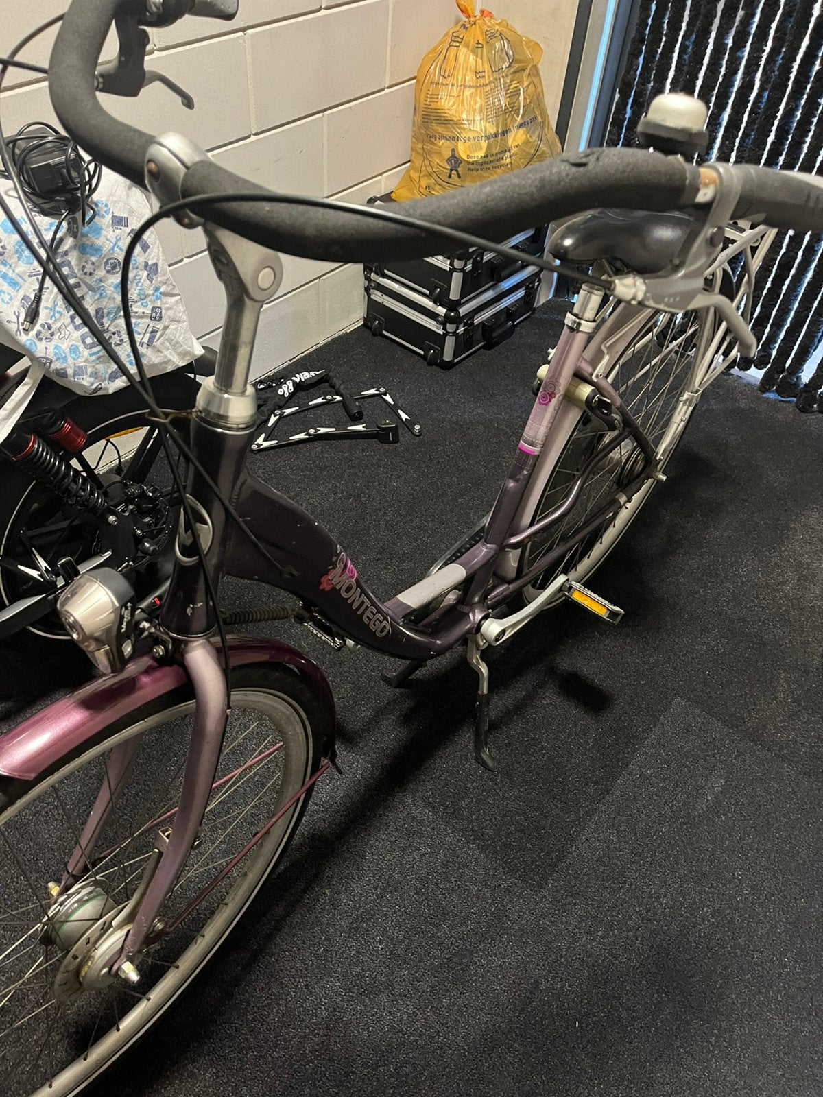 MOEDERFIETS, MONTEGO, NEXUS VERSNELLINGEN,ALLES WERKEND ZOZ!, Fietsen en Brommers, Gebruikt, Versnellingen, 0 zitjes, 50 tot 53 cm
