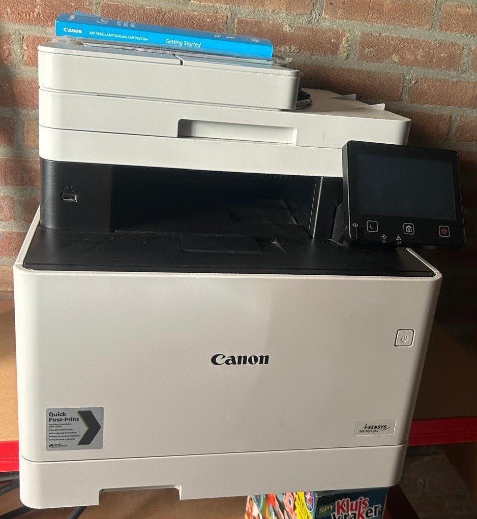 Canon i-SENSYS MF742Cdw 3-in-1 printer, Computers en Software, Ophalen, All-in-one, Zo goed als nieuw, Canon i-SENSYS