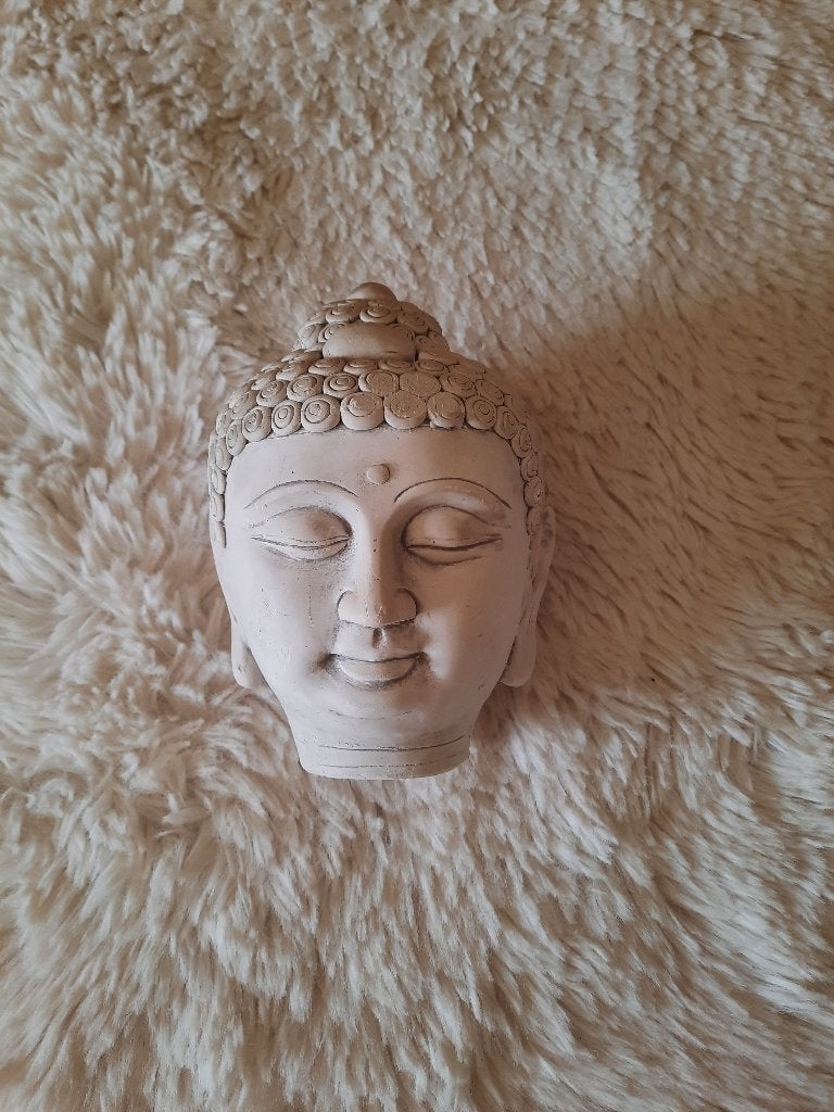 Budha beeld hoofdje, Ophalen of Verzenden, Zo goed als nieuw, Religie