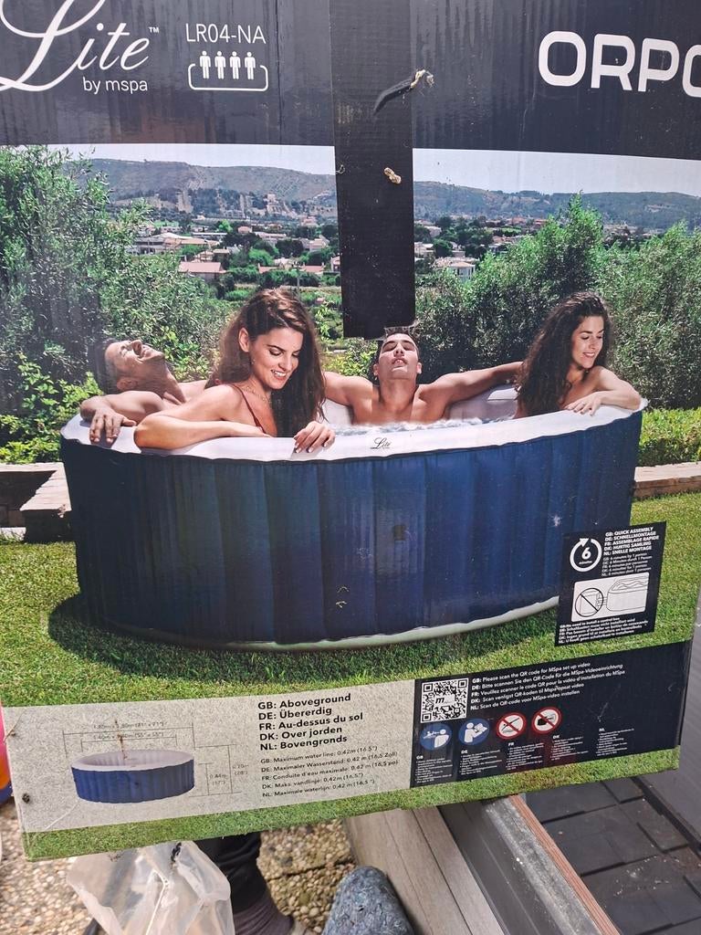 Zwembad jacuzzi, Ophalen of Verzenden, Zo goed als nieuw