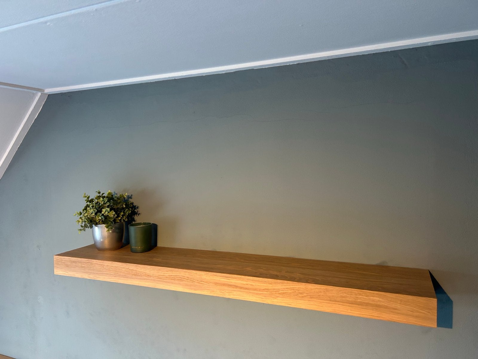 Massief eiken wandplanken - Zwevend design, Ophalen, Nieuw