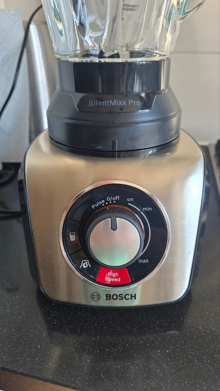 Bosch SilentMixx Pro Blender - Krachtig en Stil, Ophalen of Verzenden, Gebruikt, Blender