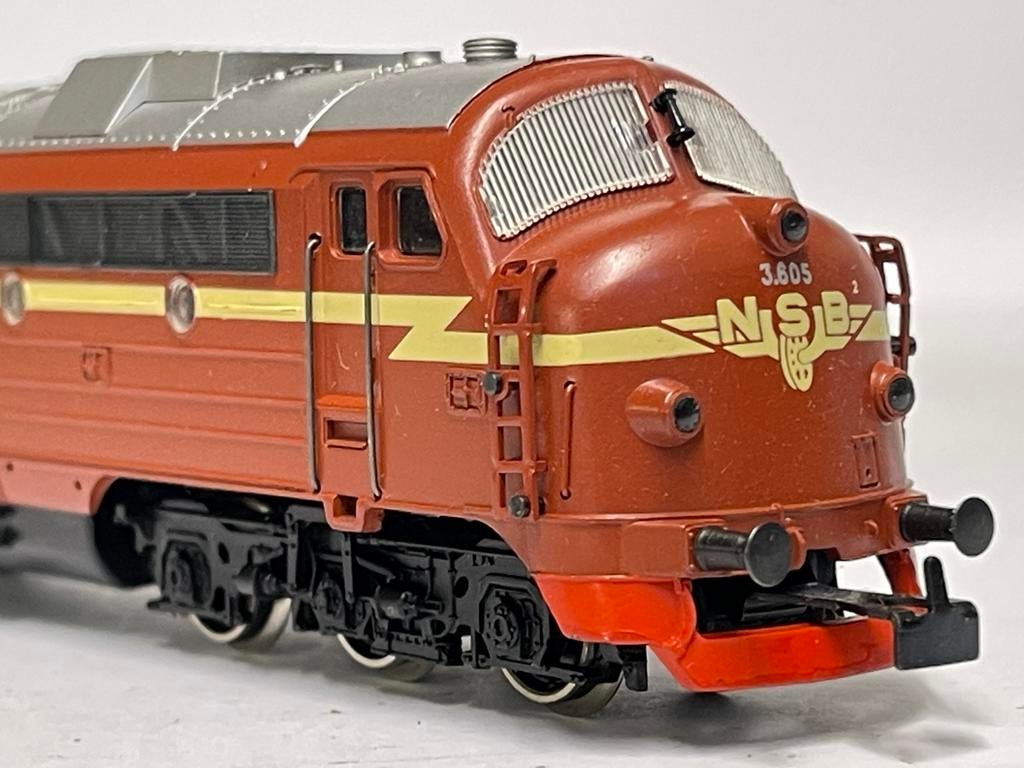 ** NIEUW ** Märklin 3143 ** DIESEL Serie Di3 Nohab NSB, Hobby en Vrije tijd, Wisselstroom, Locomotief, Nieuw, Ophalen of Verzenden