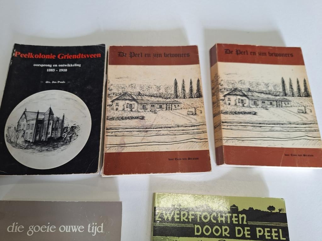 Boeken over De Peel, Ophalen of Verzenden, Gelezen, Diverse, Noord-Brabant