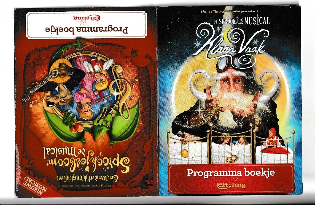 Efteling programma boekje -Sprookjesboom /klaas Vaak met cd, Verzamelen, Ophalen, Gebruikt, Overige typen