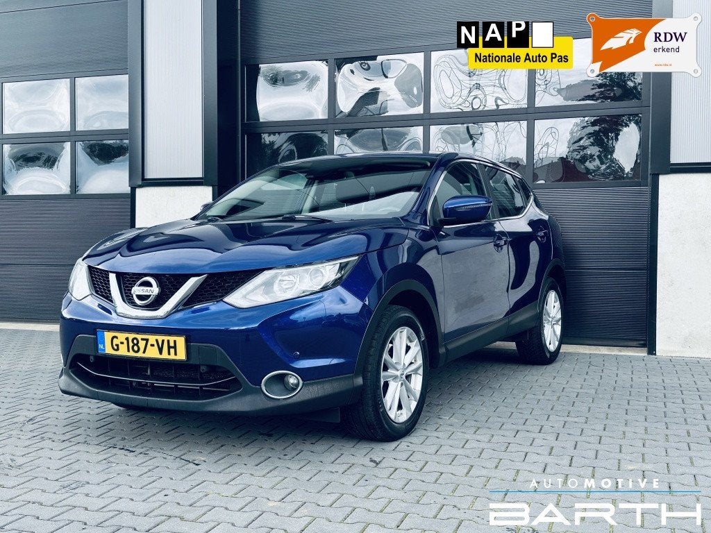 Nissan QASHQAI 1.2 Tekna | Nette Auto | Clima | Navi | Led |, Voorwielaandrijving, Euro 5, Stof, Gebruikt