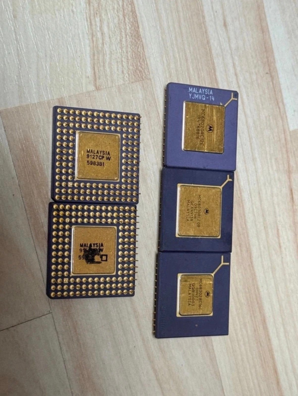Vintage CPU's - AMD en Motorola, Computers en Software, Ophalen of Verzenden