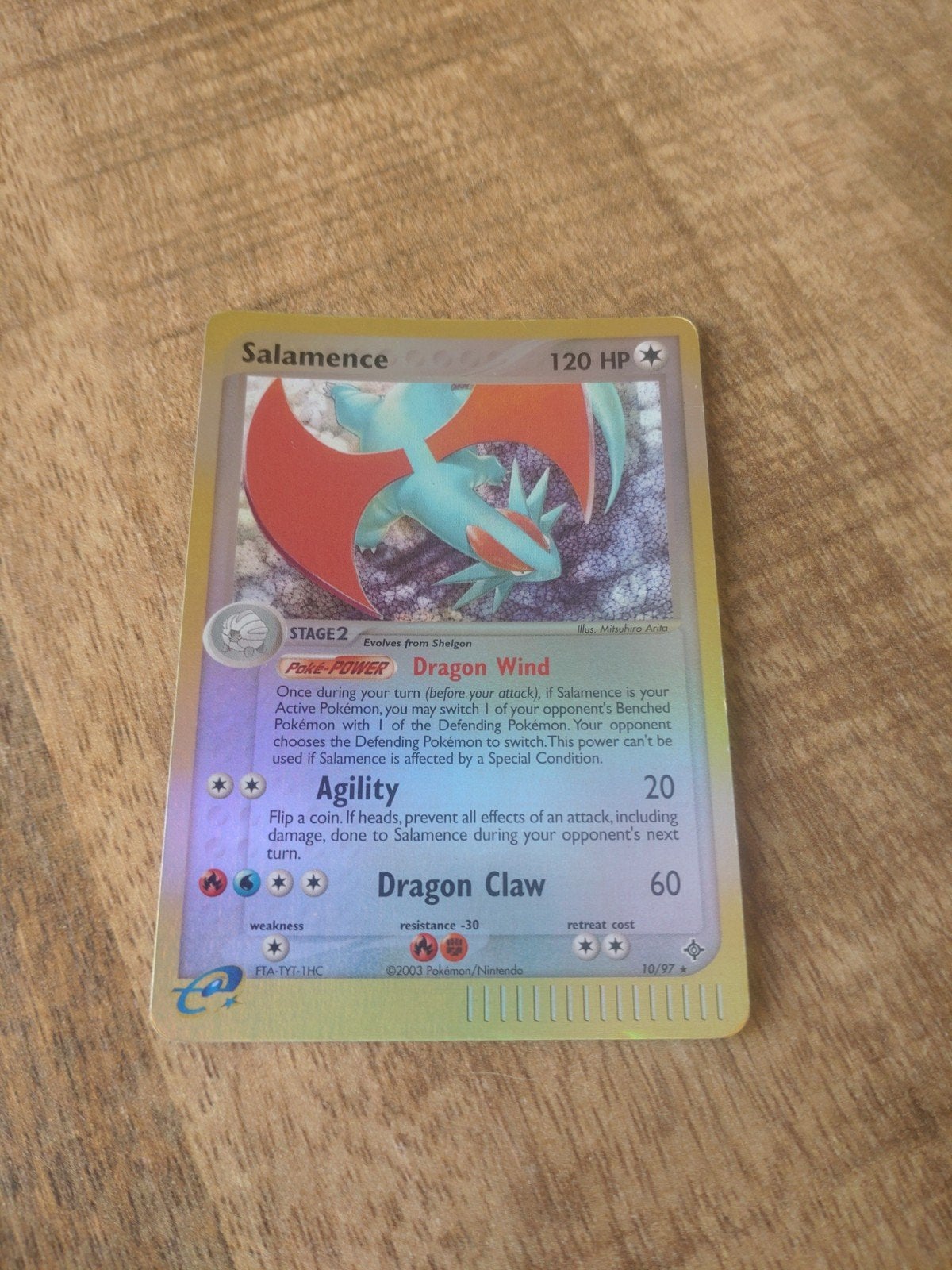 Salamence (DR 10)
EX Dragon Reverse holo Pokémon, Verzenden, Gebruikt, Losse kaart