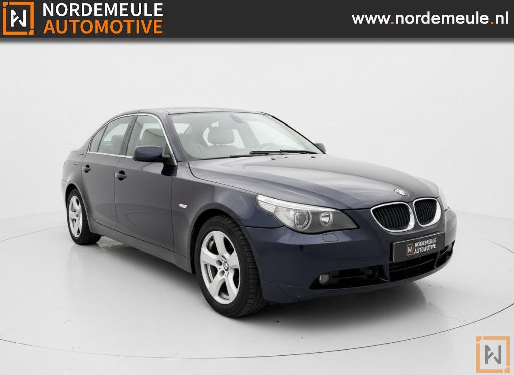 Bmw 5-SERIE 530XI, AUTOMAAT, SCHUIFDAK, HEADUP, Auto's, Automaat, Gebruikt, 2996 cc, Leder