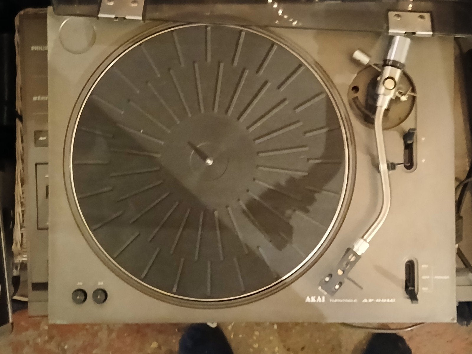 Akai AP-001C Platenspeler - Vintage Audio, Audio, Tv en Foto, Platenspelers, Ophalen of Verzenden, Gebruikt, Platenspeler, Akai