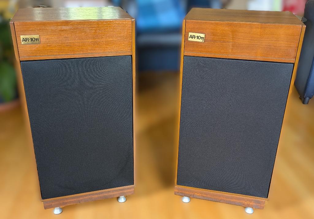 Vintage luidsprekers Acoustic Research AR-10pi, Audio, Tv en Foto, Luidsprekers, Gebruikt, 120 watt of meer, Front, Rear of Stereo speakers