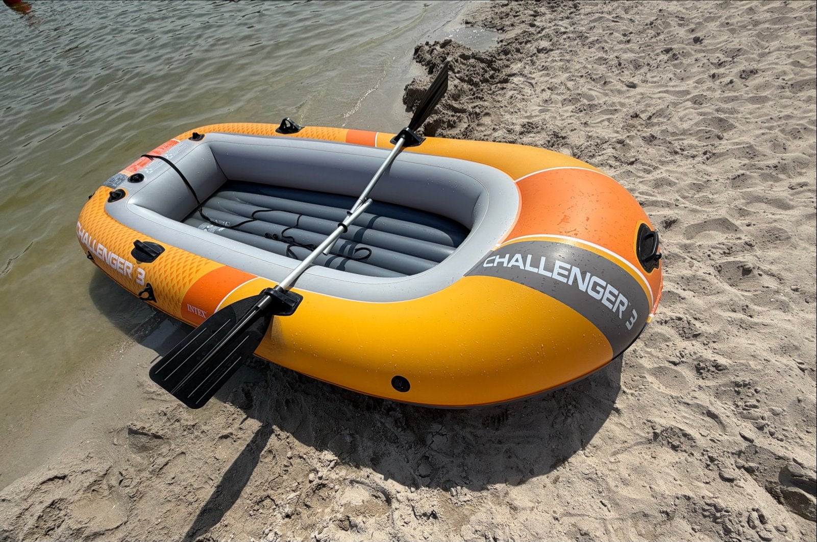 Intex Challenger 3 opblaasboot - Zo goed als nieuw!, Ophalen, Zo goed als nieuw