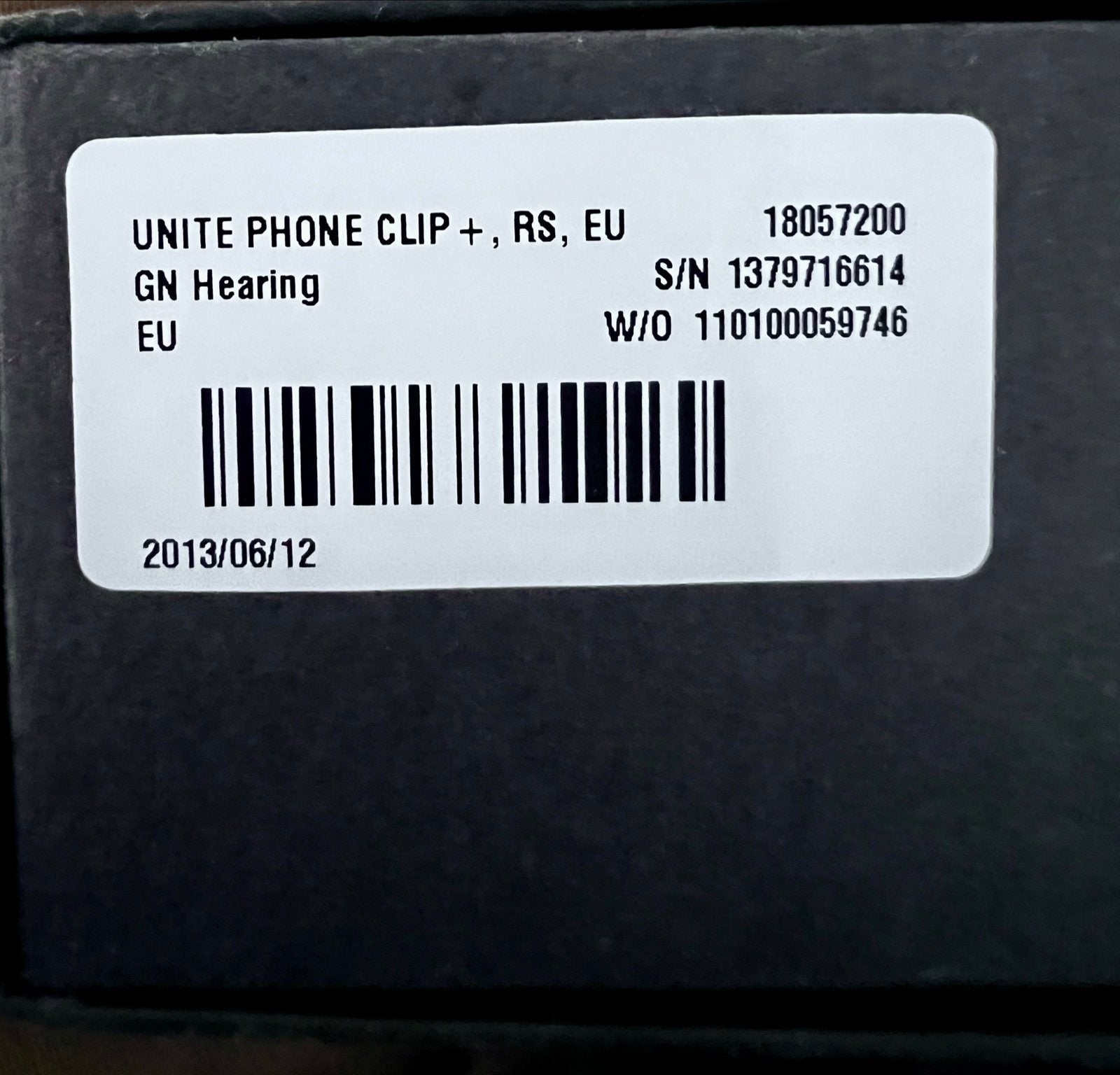 ReSound Unite Phone Clip+ voor hoortoestellen, Ophalen of Verzenden, Zo goed als nieuw, Overige typen, Apple