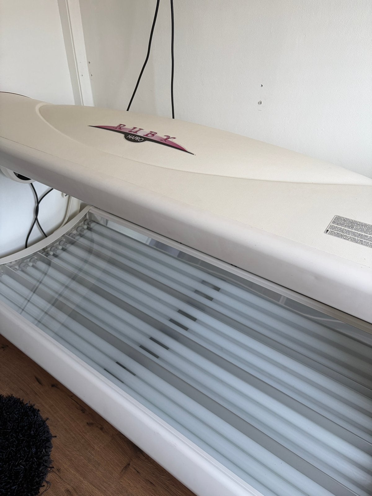 Zonnebank, Witgoed en Apparatuur, Zonnebanken en Gezichtsbruiners, Ophalen, Zo goed als nieuw, Zonnebank enkelzijdig, Minder dan 10 lampen