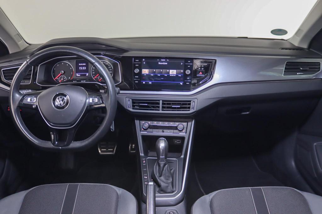 Volkswagen Polo 1.0 TSI Highline Panoramadak, LED, Stoelverw, Auto's, Volkswagen, Stof, Gebruikt, 116 pk, Bedrijf