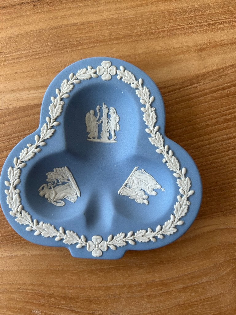 Wedgewood Jasperware schaaltje blauw, Ophalen of Verzenden