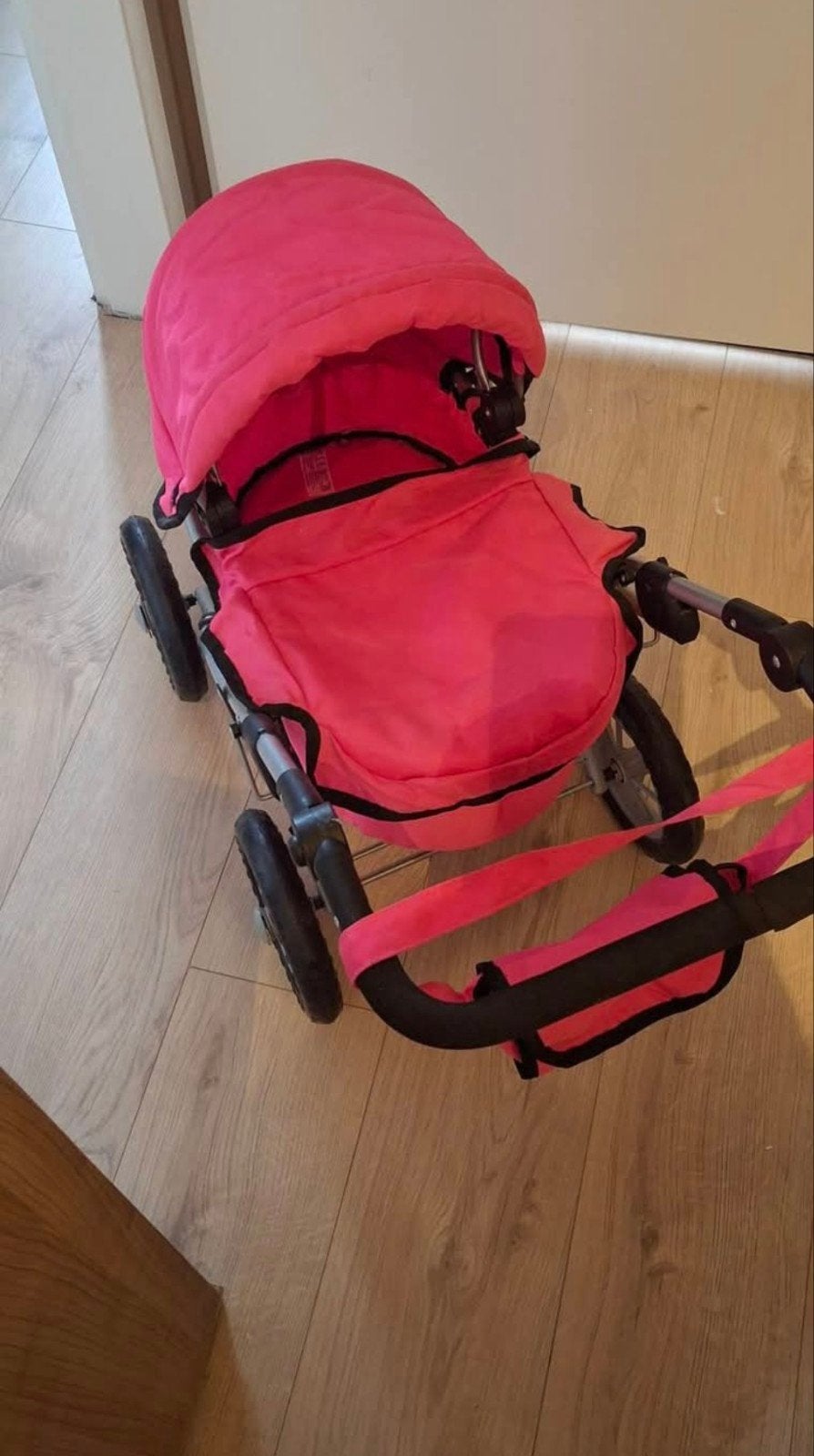 Roze poppenwagen - Gebruikt, Ophalen, Gebruikt