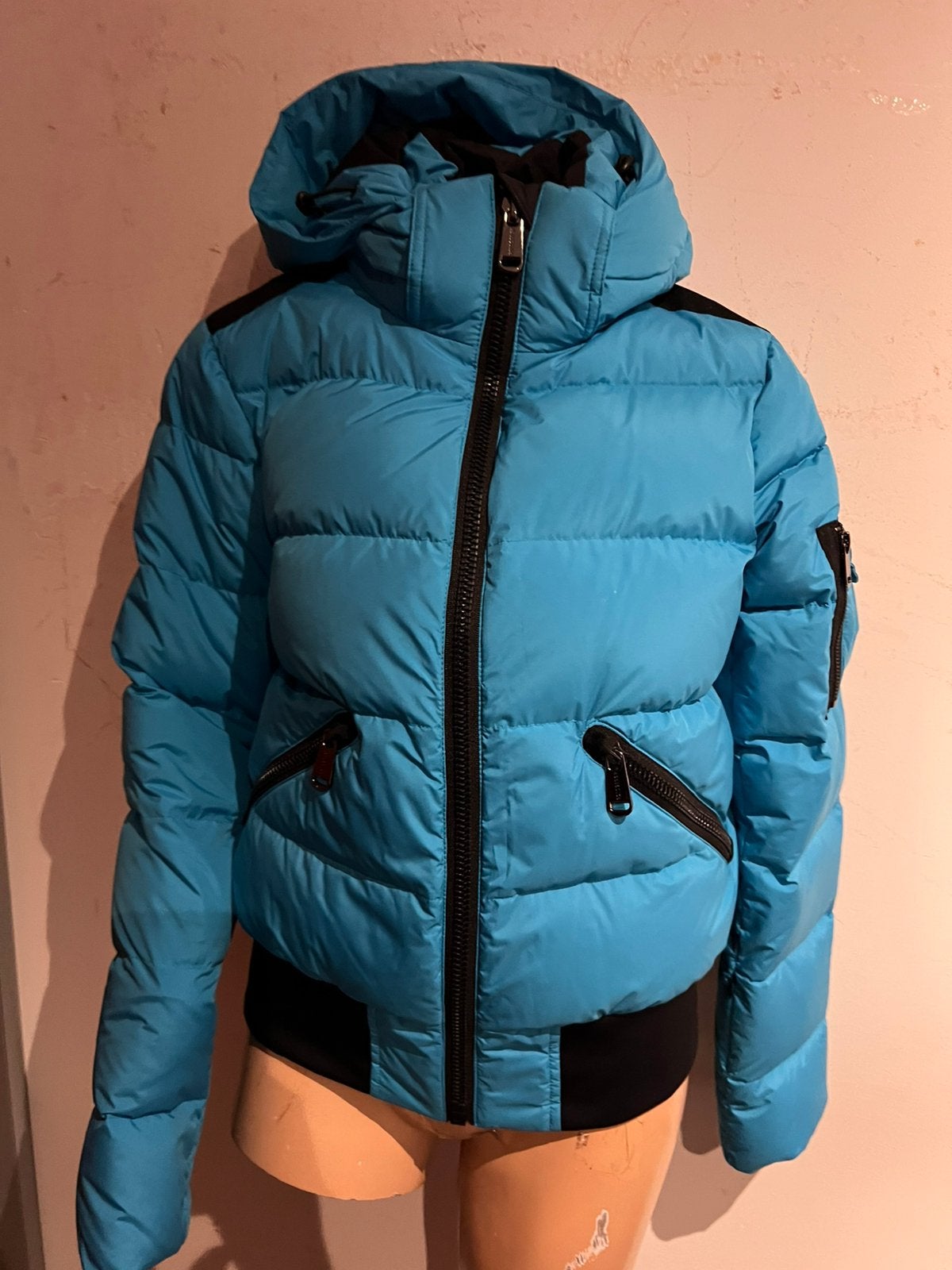 Goldbergh skijas met capuchon - Maat M - Zo goed als nieuw, Maat 38/40 (M), G, G, G