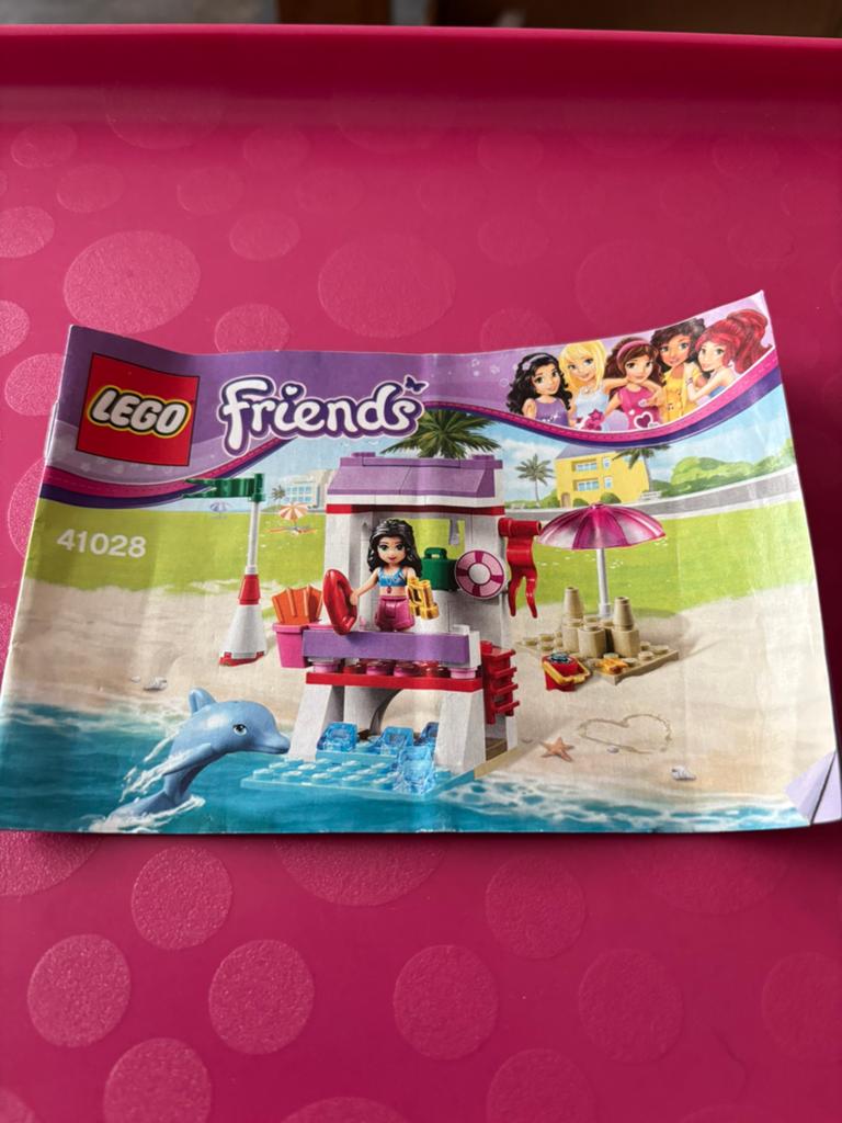 Lego friends 41028 Emma’s reddingspost, Compleet, Gebruikt, Lego, Friends