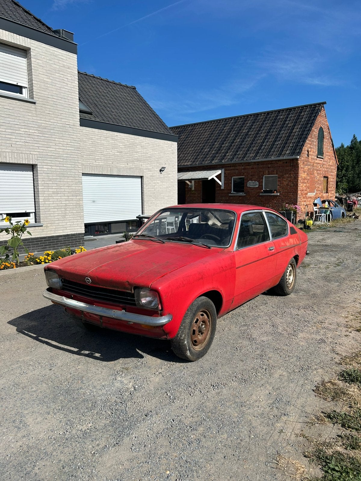 Opel kadett c coupe voor onderdelen of restauratie, Ophalen, Links, Opel, Motorkap