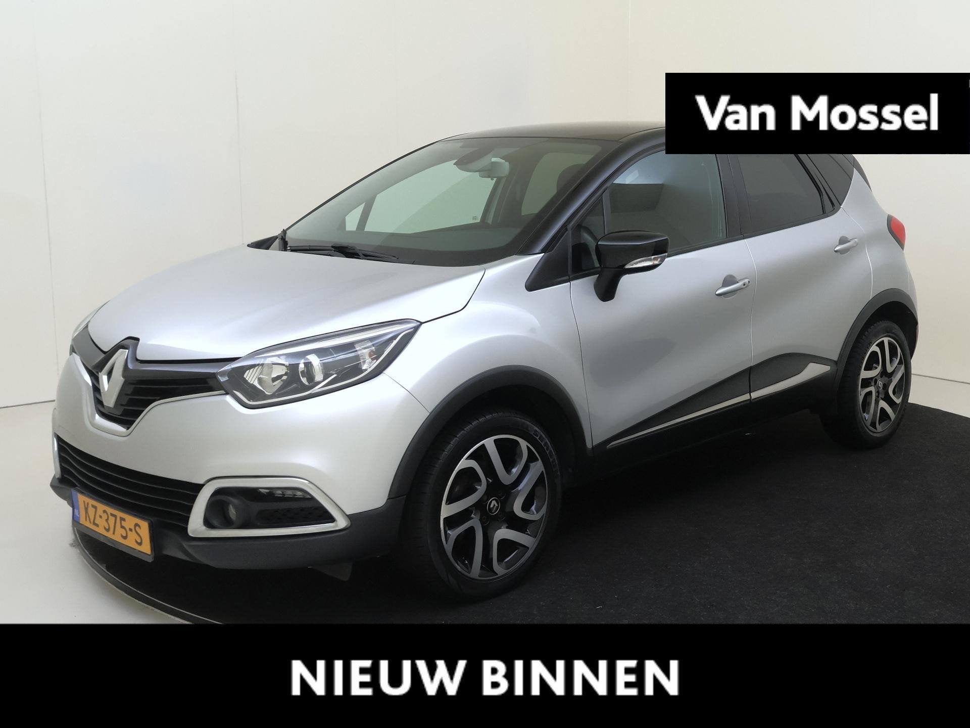 Renault Captur 1.2 TCe120 Dynamique AUTOMAAT | R-Link Naviga, Auto's, Stof, Euro 6, 4 cilinders, Origineel Nederlands