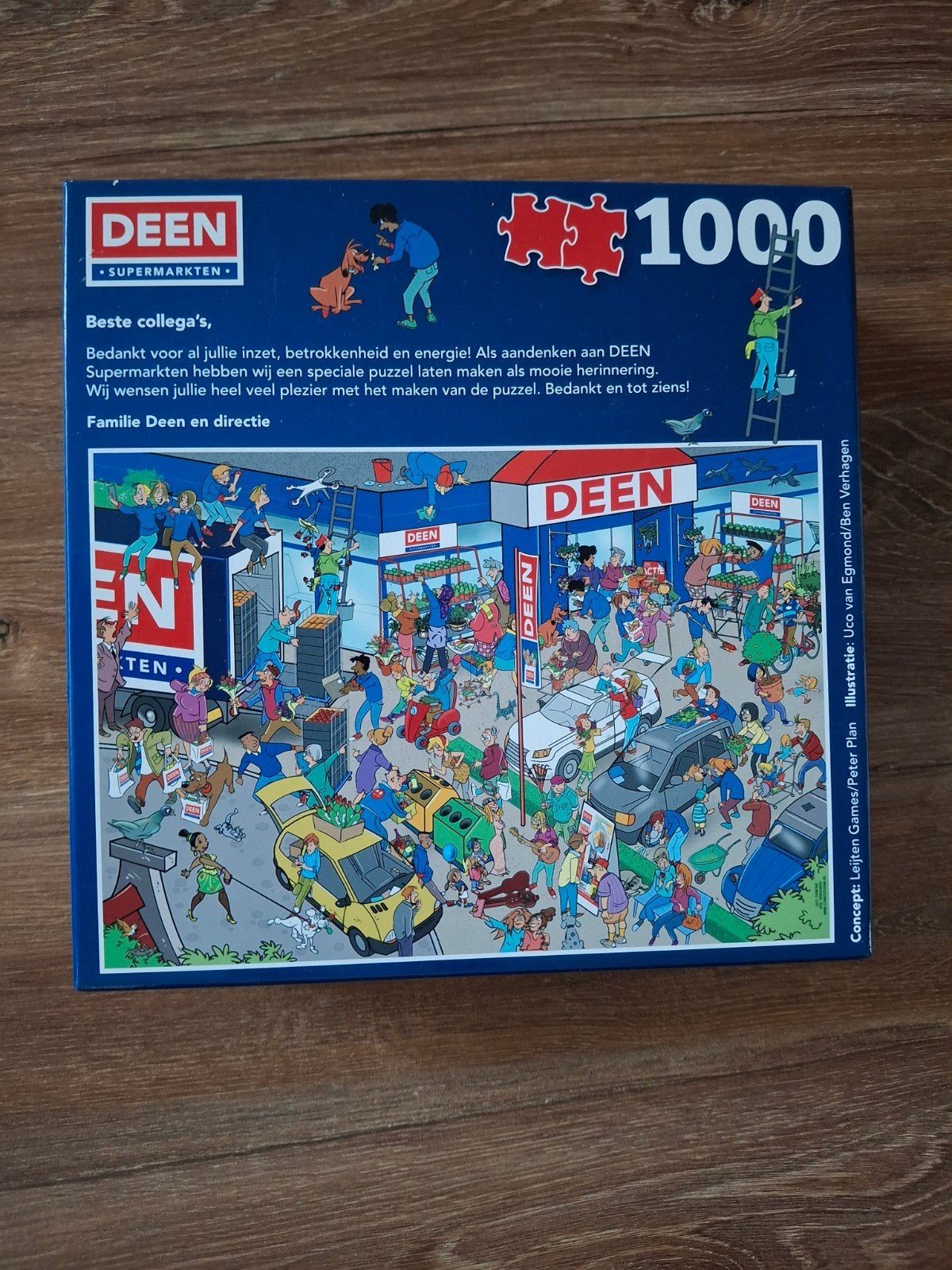DEEN Supermarkten Legpuzzel 1000 stukjes, Hobby en Vrije tijd, Ophalen of Verzenden