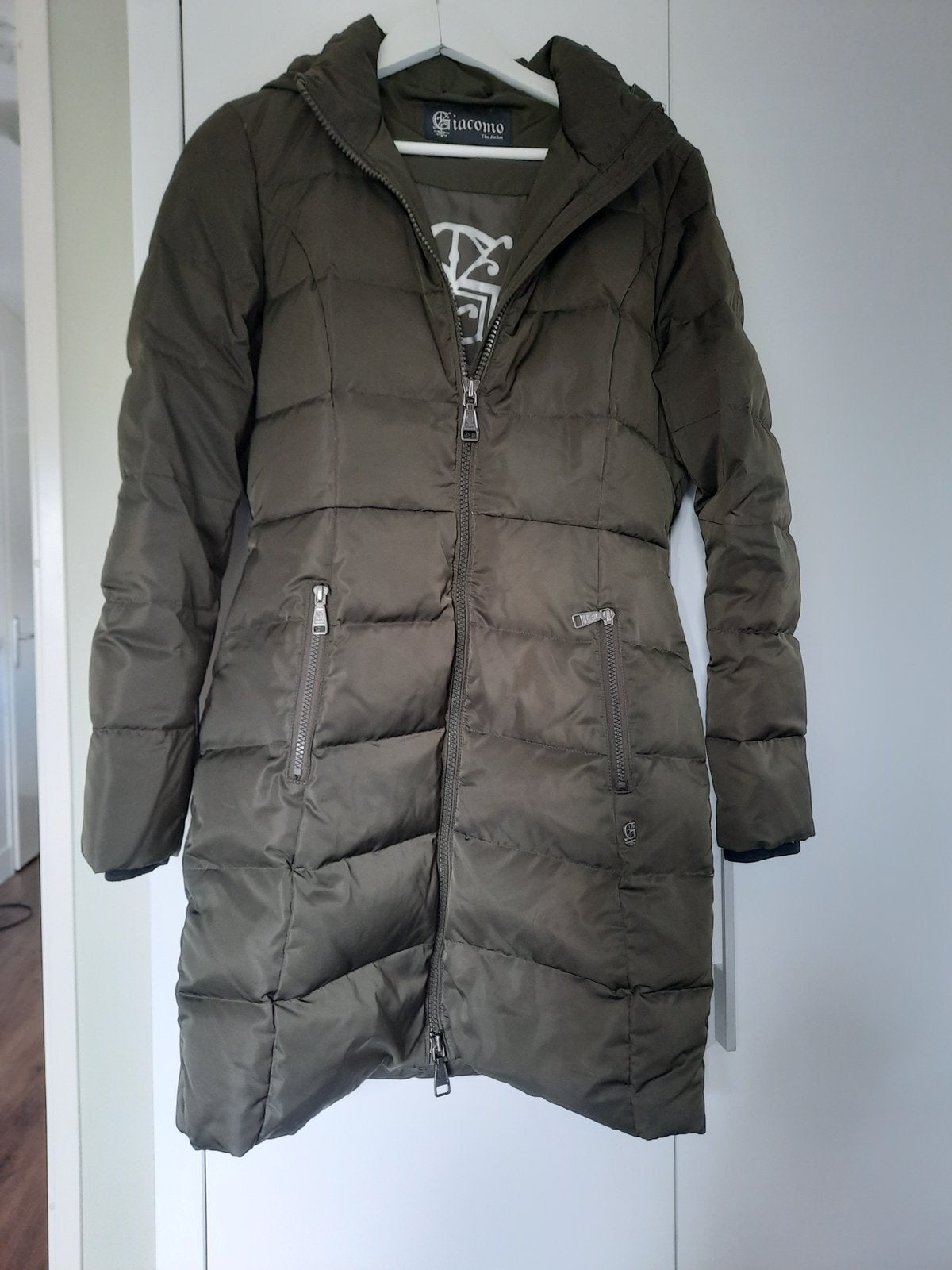 Winterjas lang. Maat S., Ophalen of Verzenden, Zo goed als nieuw, Maat 38/40 (M)